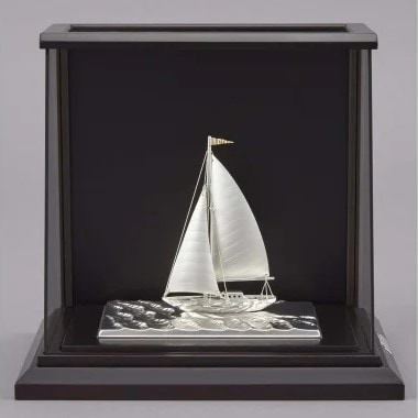 武比古 銀製 ヨット スループ 7号 スロープケース | 銀製品,武比古