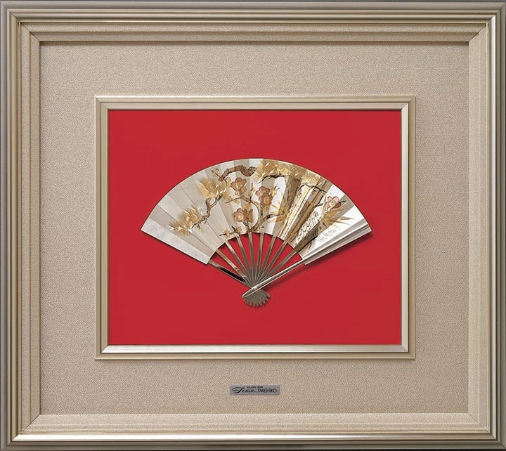 純銀　扇　武比古作　金属工芸　銀製品 純銀 扇 武比古作 金属工芸 銀製品 - メルカリ