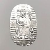 純銀製 小判 七福神「弁財天」 | 銀製品,贈答品 | 森銀器製作所公式