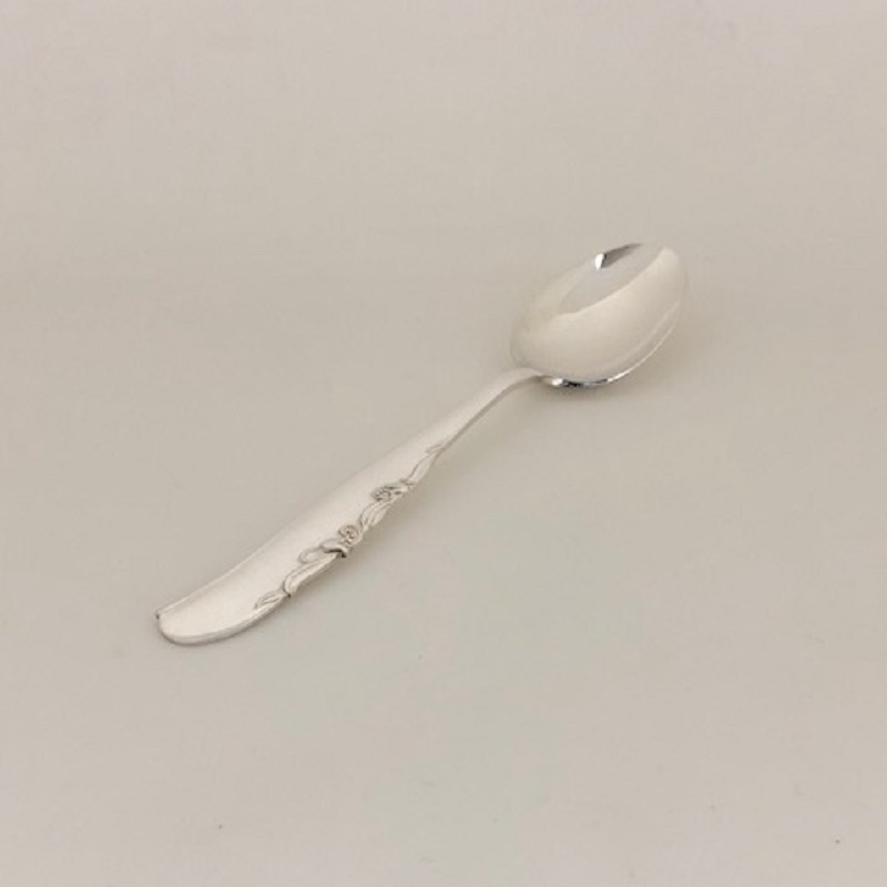 ★御追加【フランス製／純銀】スプーン １本 銀製 ≪すずらん≫ ティースプーン | 銀製品,食器・カトラリー
