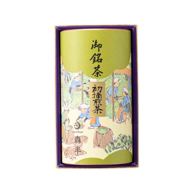 森半 <宇治煎茶> 初摘煎茶 [120g缶入り]