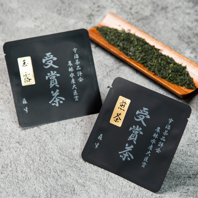 森半 第46回宇治茶品評会 農林水産大臣賞受賞 煎茶一煎パック  [5g入り]