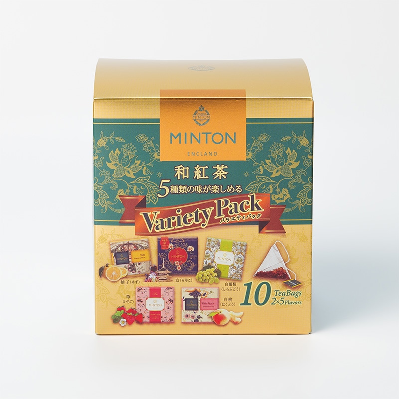 MINTON(ミントン) <ティーバッグ> 和紅茶バラエティーパック（2杯分×5種類） [10P]
