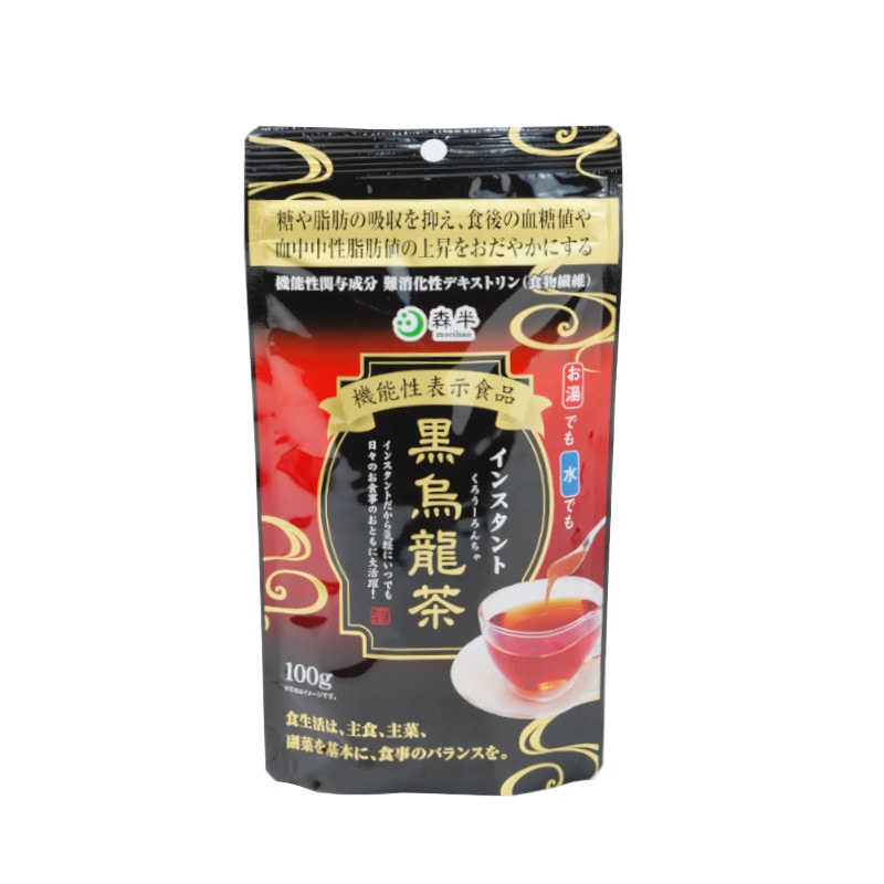森半 <機能性表示食品> インスタント黒烏龍茶 [100g入り]