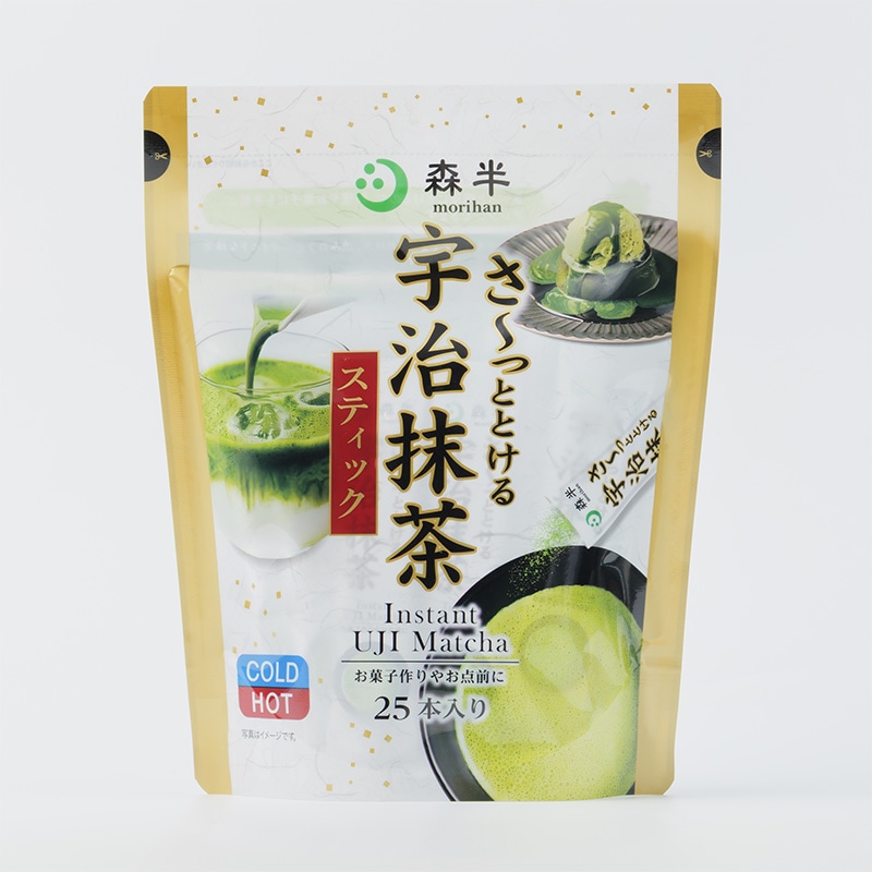 森半 さ～っととける宇治抹茶スティック [25本入り]