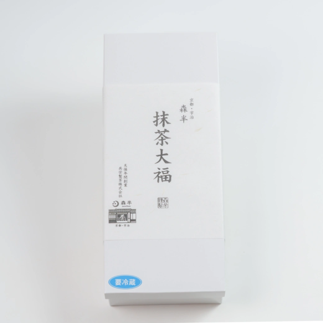 【入数変更／冷凍便】森半 抹茶大福 [8個入り]