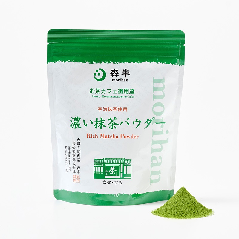 【お抹茶の味が濃いっ！】森半 濃い抹茶パウダー [500g]