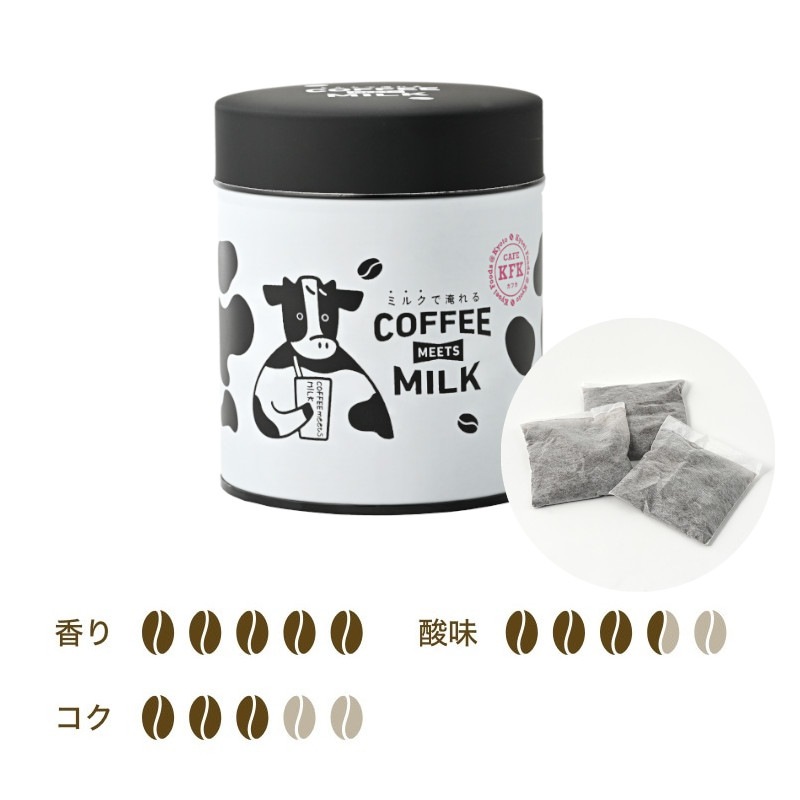 KFK(カフカ)  COFFEE MEETS MILK シャキッソ [8g×6P]