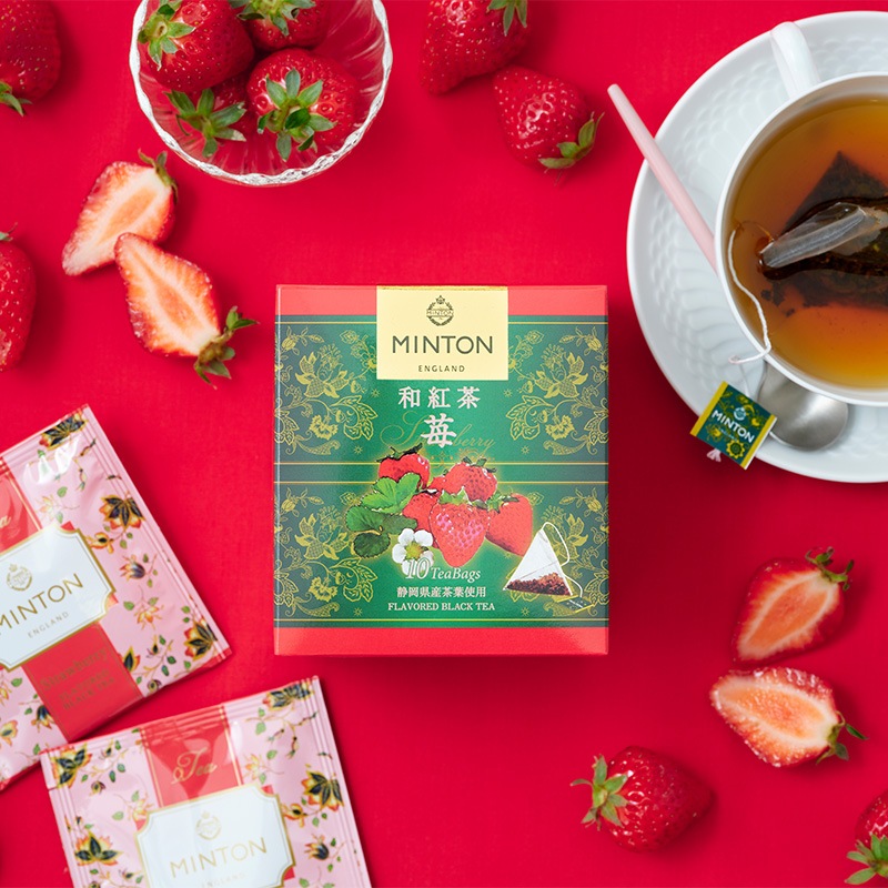 MINTON(ミントン) <ティーバッグ> 和紅茶 苺 [2g×10P]