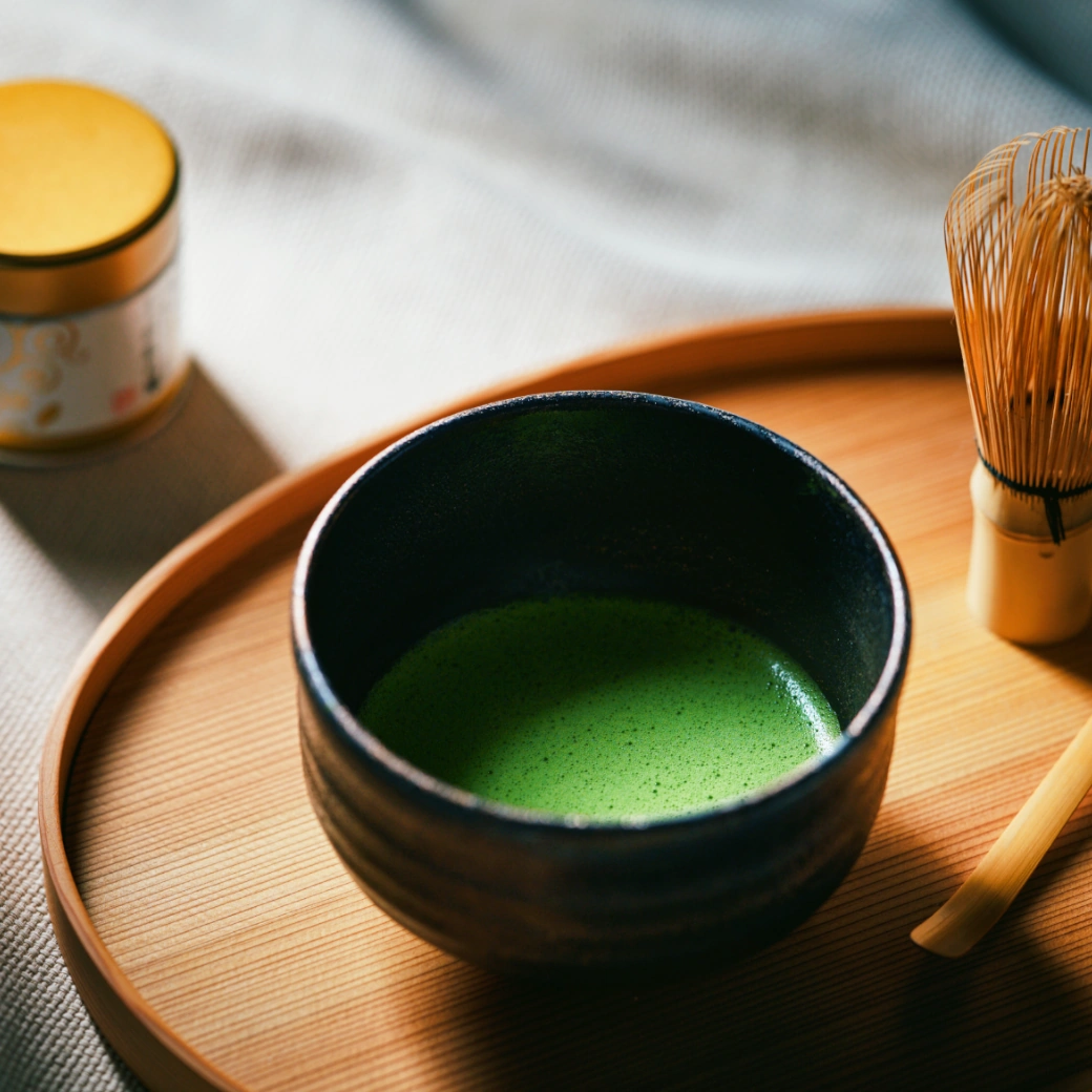 森半 表千家御家元御好み <宇治抹茶 薄茶> 招服の縁(しょうふくの