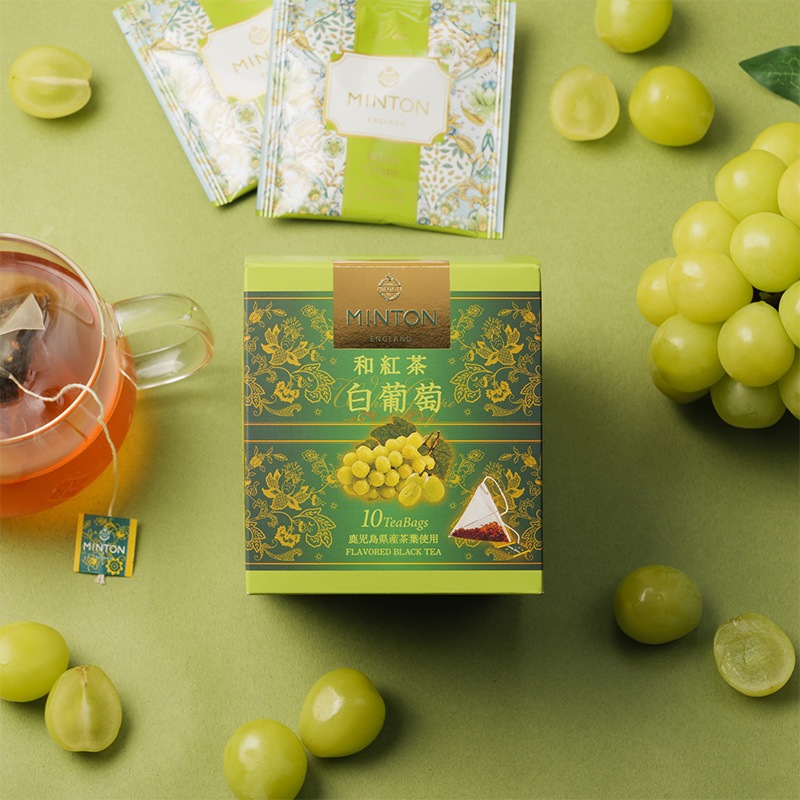 MINTON(ミントン) <ティーバッグ> 和紅茶 白葡萄 [2g×10P]