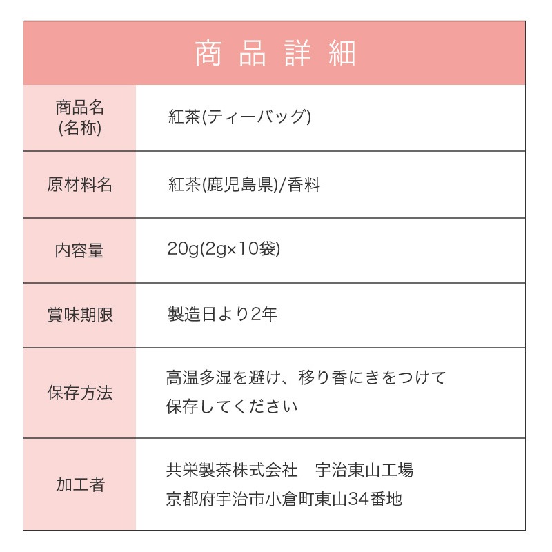 MINTON(ミントン) <ティーバッグ> 和紅茶 白桃 [2g×10P]