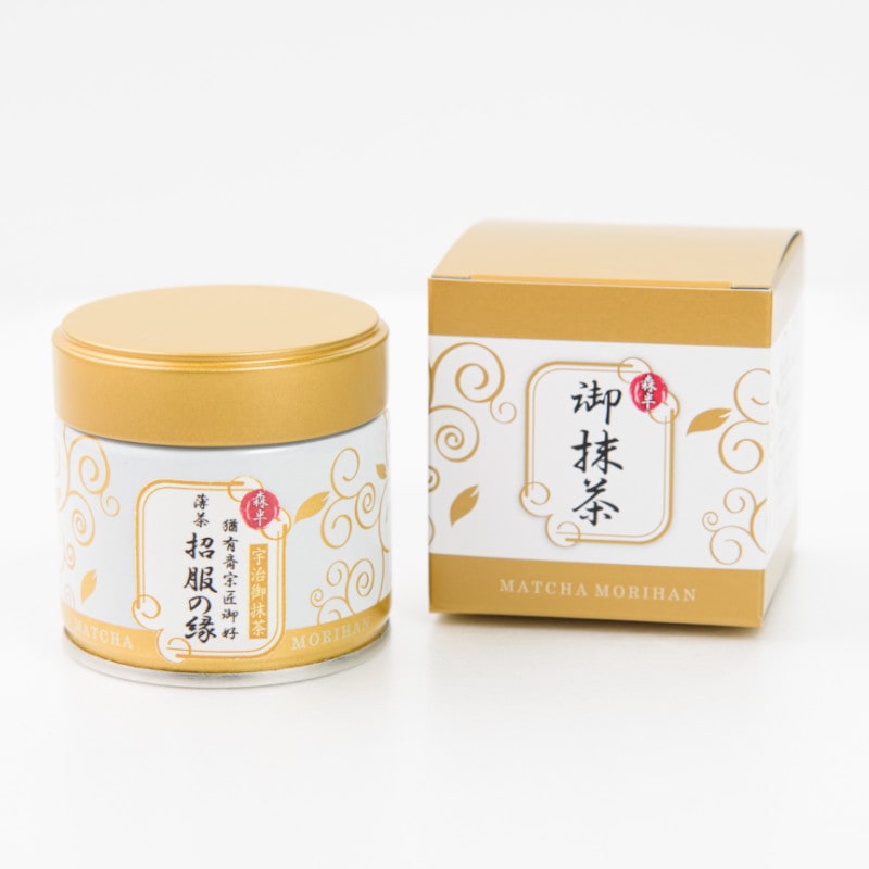 宇治 森半 抹茶 月輪乃白 缶入 30g 20缶 森半 森半 裏千家御家元御好み<宇治抹茶 薄茶> 月輪乃白(げつりんの