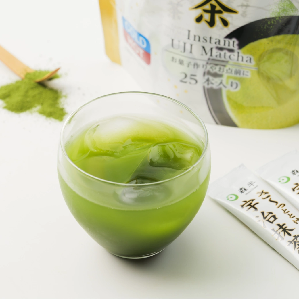 森半 さ～っととける宇治抹茶スティック [25本入り] | ラテ
