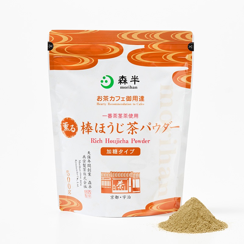 【LINE・メルマガ会員様限定のSALE価格】森半 薫る棒ほうじ茶パウダー [500g]