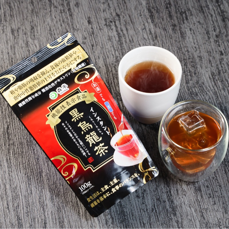 森半 <機能性表示食品> インスタント黒烏龍茶 [100g入り]
