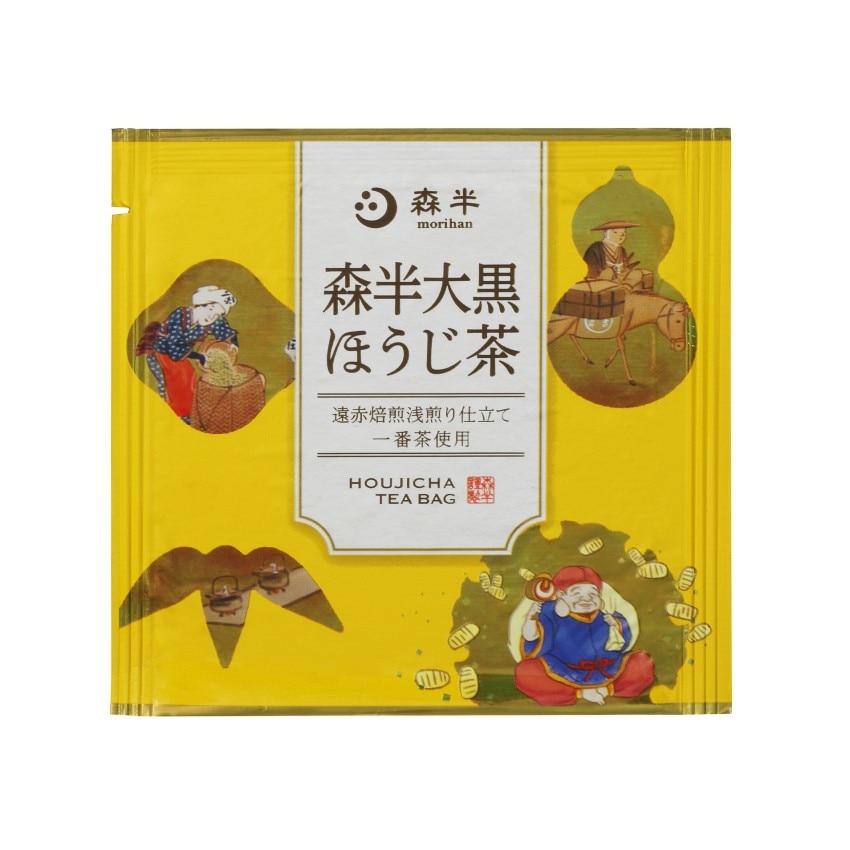 森半 <ティーバッグ> 大黒ほうじ茶 [2g×20袋入り]