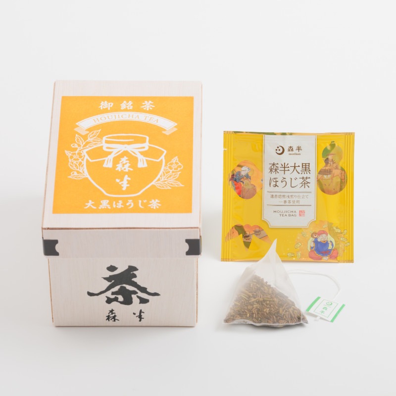 森半 <ティーバッグ> 大黒ほうじ茶 [2g×20袋入り]