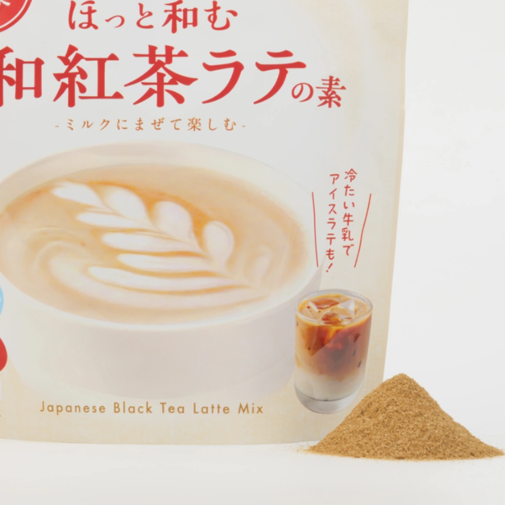 森半 - ミルクにまぜて楽しむ - ほっと和む 和紅茶ラテの素 [150g入り]