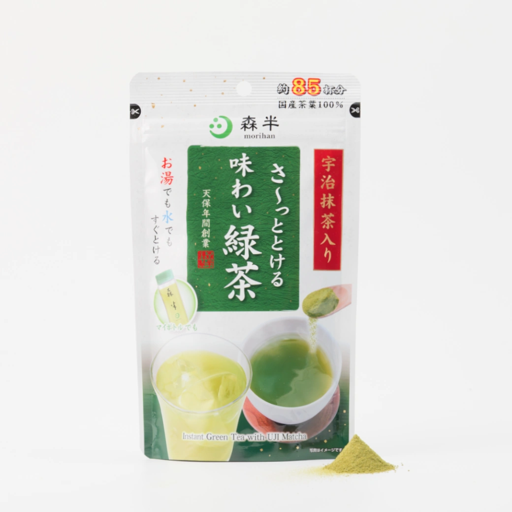 森半 宇治抹茶入りさ～っととける味わい緑茶 [70g]