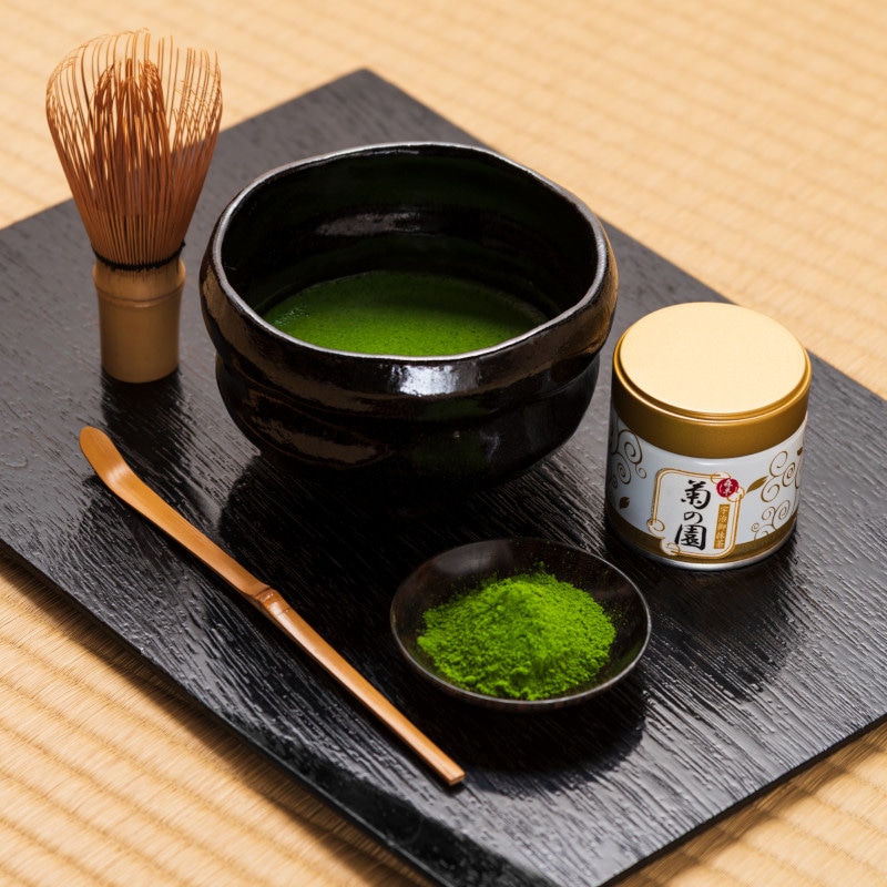 森半 <宇治抹茶> 菊の園(きくのその) [30g缶入り]