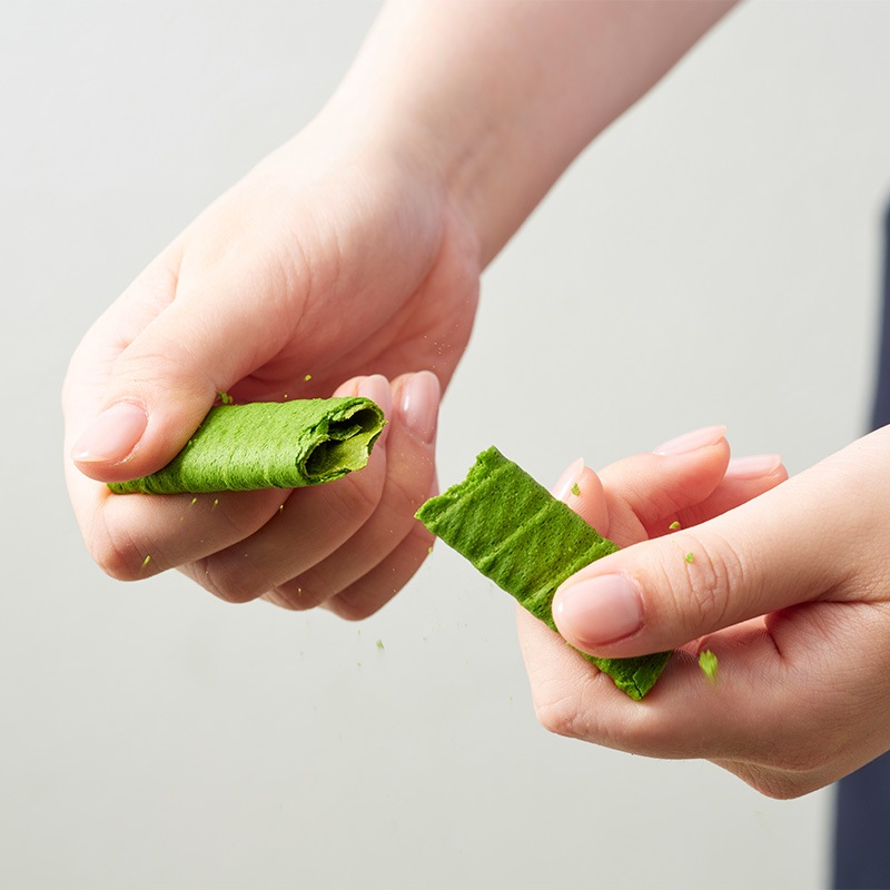 森半 薄焼きロールクレープ 抹茶くるる [20本入り]