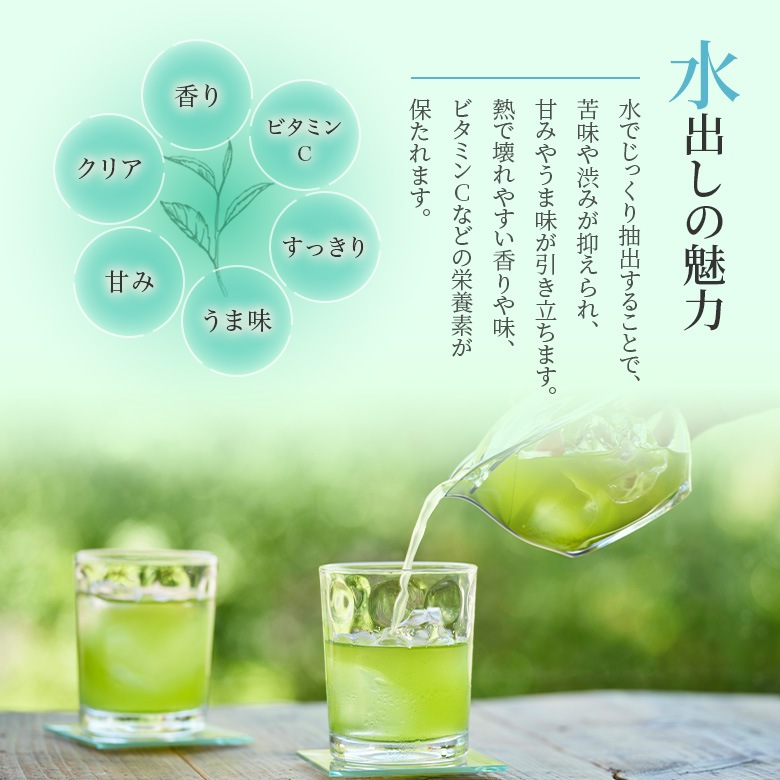 森半 <ティーバッグ> 氷茶 水出し煎茶 [8P入り] | 森半 | 森半