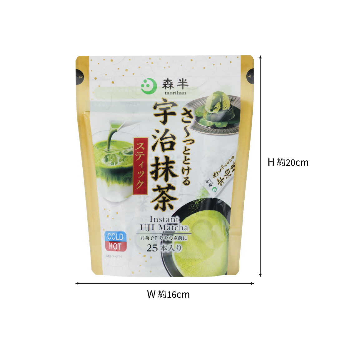 森半 父の日ギフトセットB [さ～っととける宇治抹茶スティック (25本
