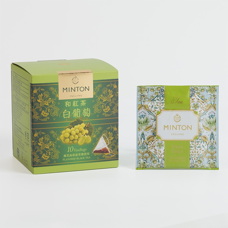 MINTON(ミントン) <ティーバッグ> 和紅茶 3箱ギフトセット (白桃・柚子・白葡萄)