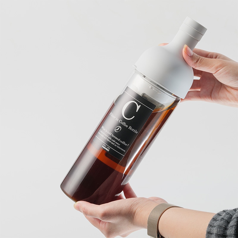 【水出しコーヒーがお手軽に】HARIO(ハリオ) フィルターインコーヒーボトル　650mL