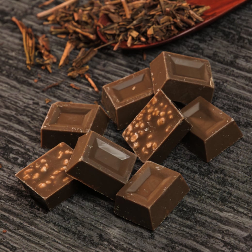 森半 ほうじ茶チョコレート (玄米クランチ入) [8個入り]