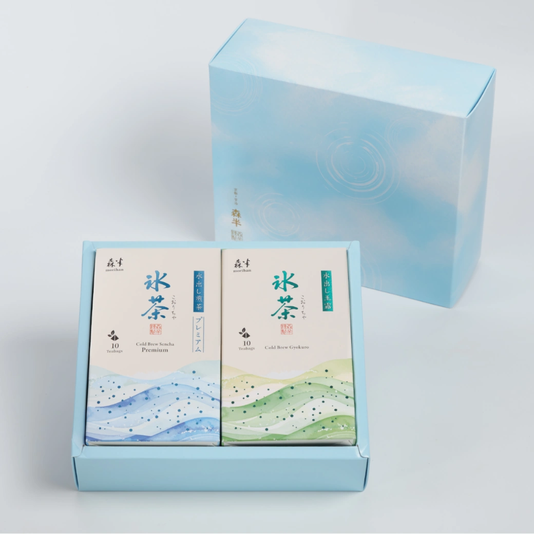 森半 氷茶詰め合わせ(IP-23N) [水出し玉露 10P入×1・水出し煎茶 プレミアム 10P入×1]