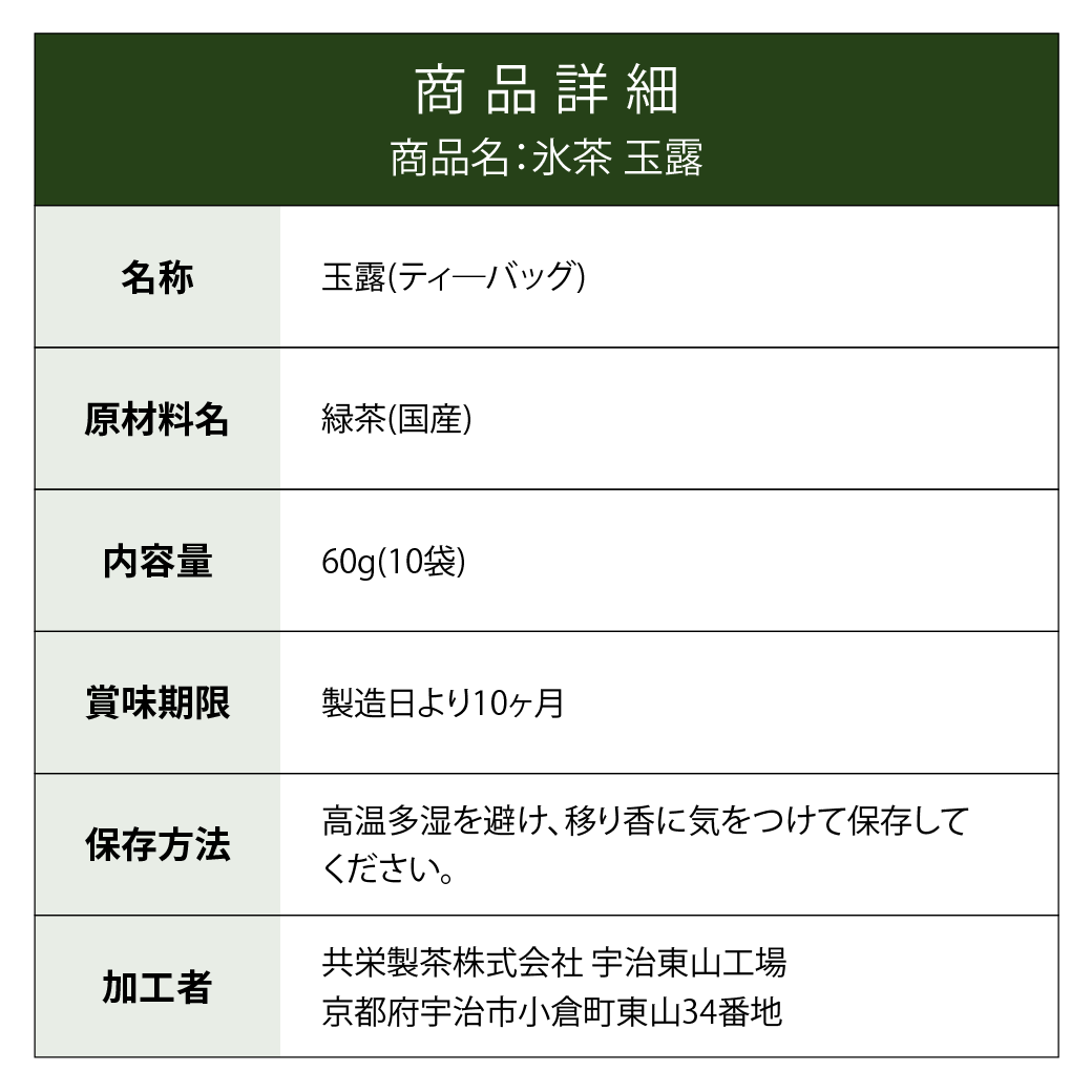 森半 氷茶・くず餅詰め合わせ [氷茶(水出し玉露)10P入×1・くず餅(柚子)×3]