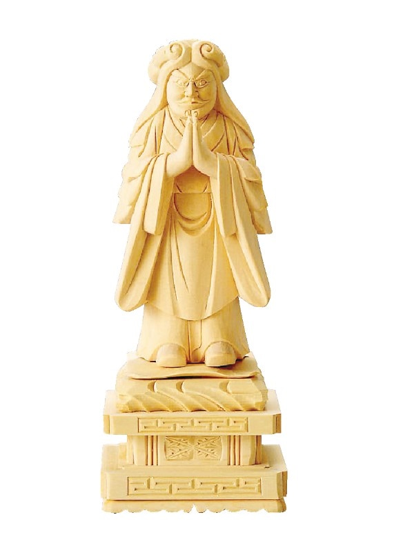 【フォロー割・新品】 香合仏　中山鬼子母神　白檀　仏龕　懐中仏　鬼子母神 フォロー割・新品】 香合仏 子安鬼子母神 白檀 仏龕 懐中仏 鬼子