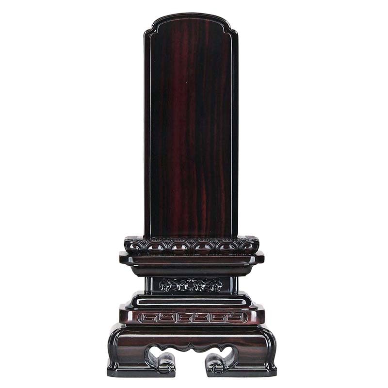 位牌　黒檀角切4.5号　1戒名彫無料 位牌 黒檀角切4.5号 1戒名彫無料（位牌 黒檀角切4.5号 1戒名