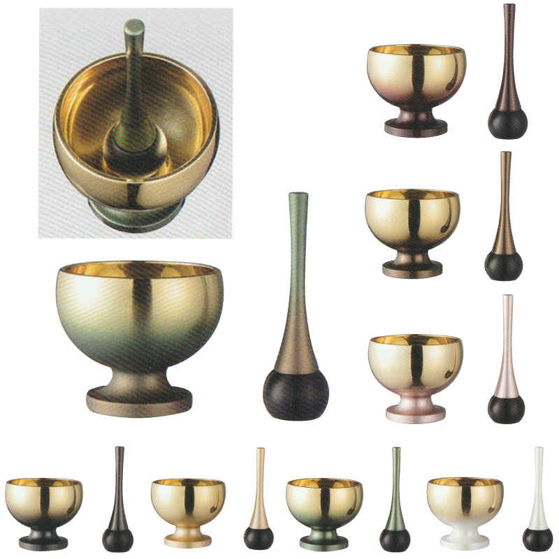 ルミエールミニリン台付セット 1.8寸｜モダン仏壇、現代的な仏壇のもりきよ