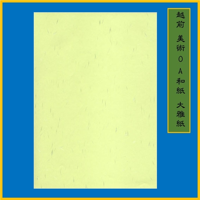 あんこ様専用 越前和紙A4サイズ 50枚入13点 越前和紙 大雅紙