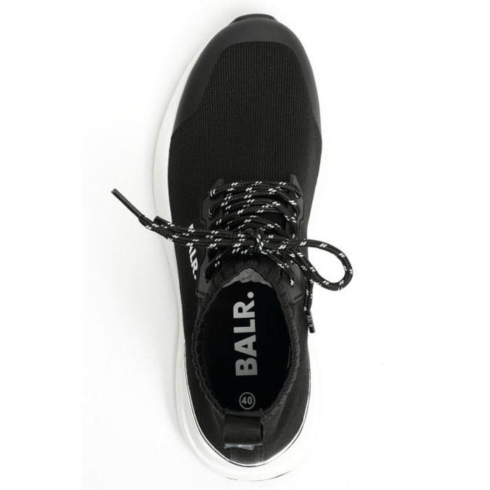 BALR. ボーラー EE PREMIUM SOCK SNEAKER V10 B10519 BLACK フットサル