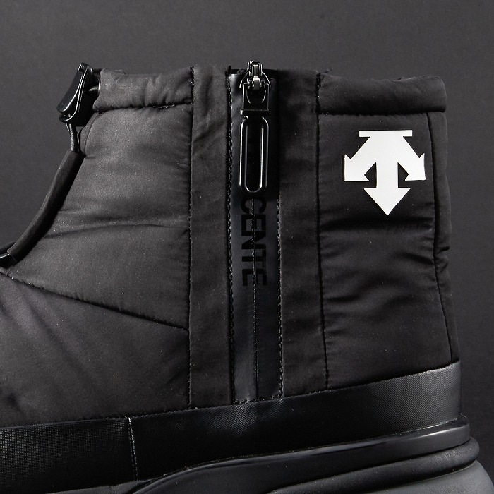 限定一足■一度短時間使用■DESCENTE ブラック スノーブーツ　美品 DESCENTE デサント ACTIVE WINTER SHORT DM1SJD20 アクティブ