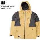 AA ֥륨  SC FULLZIP JACKET 22-23 BEIGE/BLACK  㥱å Ρܡ