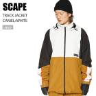 SCAPE   TRACK JACKET 22-23 CAMEL/WHITE  ǥ 㥱å Ρܡ