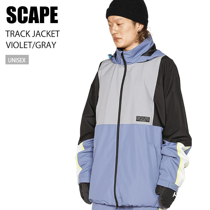 24-25 SCAPE エスケープ TRACK JACKET Lサイズ SCAPE エスケープ