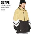 SCAPE   TRACK 2 JACKET 22-23 BLACK/BEIGE  ǥ 㥱å Ρܡ