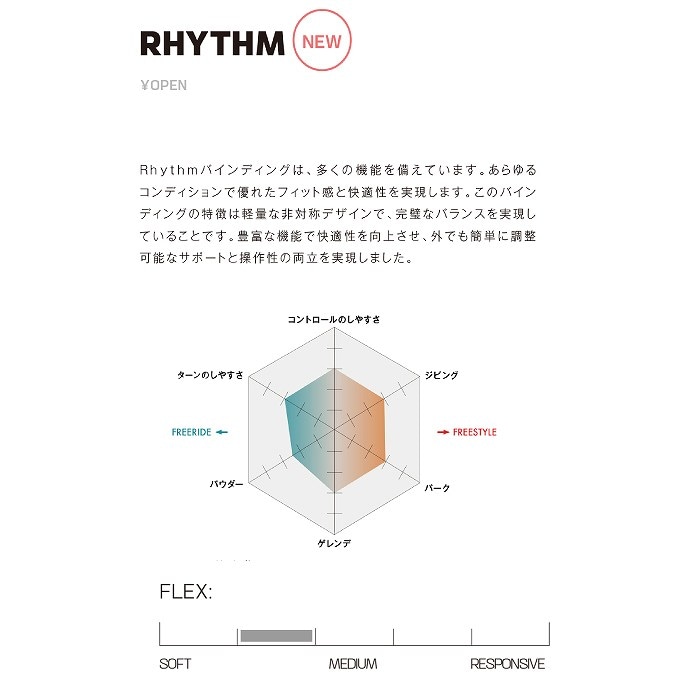 サロモン ビンディング Rhythm Stormy Weather Mサイズ サロモン ビンディング Rhythm Stormy Weather Mサイズ サロモン