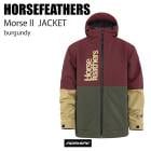 HORSEFEATHERS ۡե  MORSE II JACKET 22-23 BURGUNDY  㥱å Ρܡ