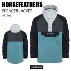 HORSEFEATHERS ۡե  SPENCER JACKET 22-23 OIL BLUE  㥱å Ρܡ ץ륪С