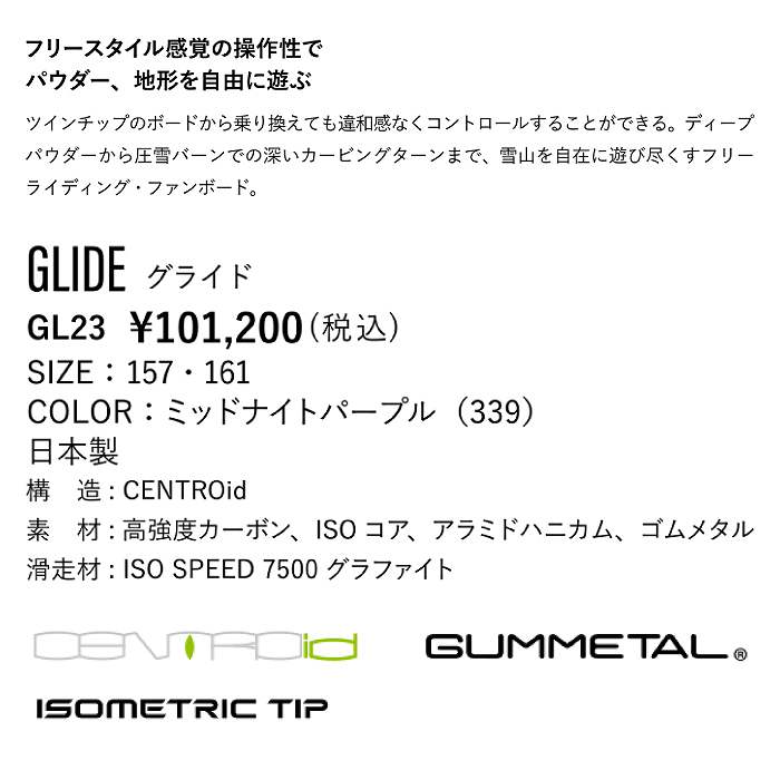 2024 YONEX ヨネックス GLIDE グライド 23-24 ボード板