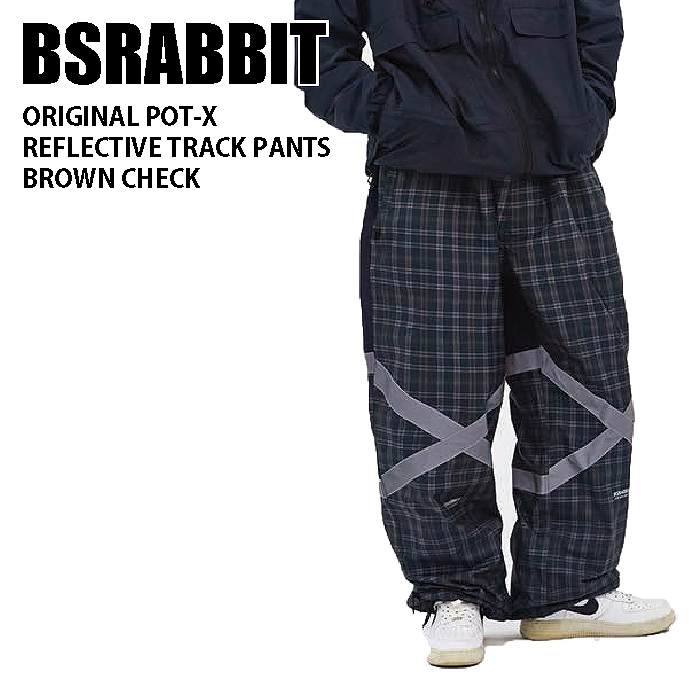 BSRABBIT ビエスラビット ウェア ORIGINAL POT-X REFLECTIVE TRACK