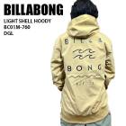 BILLABONG ӥܥ  BC01M-760 SMU LIGHT SHELL HOODIE 22-23 DGL  㥱å Ρܡ 饤ȥ