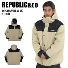 REPUBLIC&CO ѥ֥å  36 CHAMBERS JK 23-24 KHAKI  㥱å Ρܡ ѿ  饤ȥ